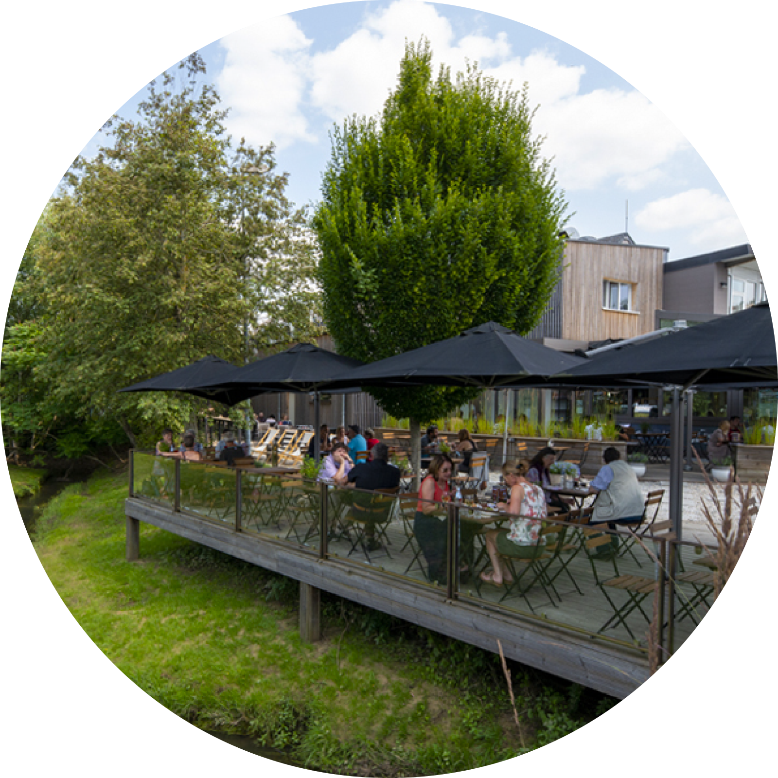 La terrasse de L’Orangerie