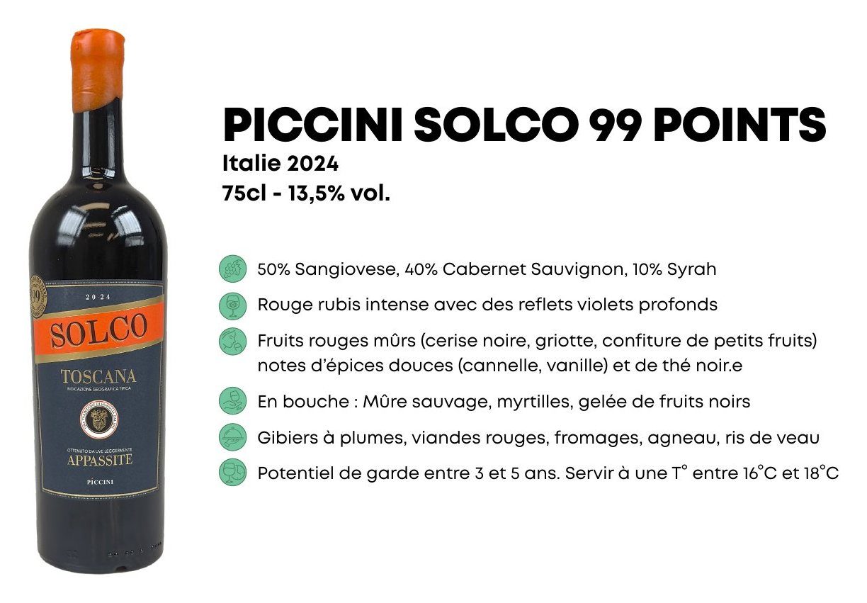 Piccini Solco 99 points